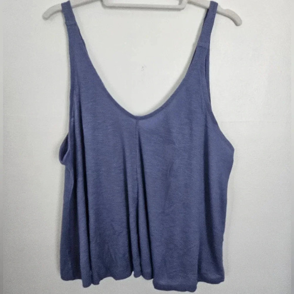 Free people Dani dusty Iris ribbed tank top size medium nwt - Picture 2 of 6